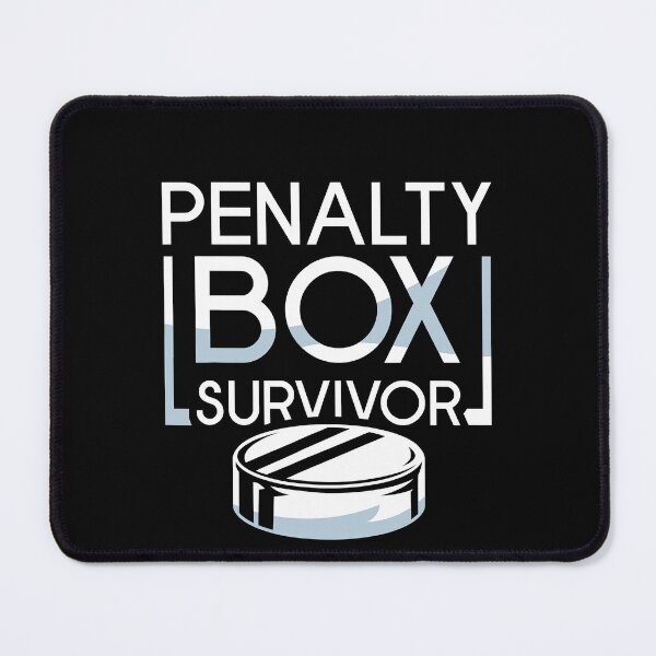 Item preview, Penalty Box Survivor Team Ice Hockey Goalie Player designed and sold by osborange.