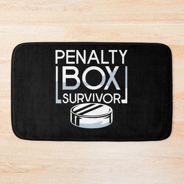 Item preview, Penalty Box Survivor Team Ice Hockey Goalie Player designed and sold by osborange.
