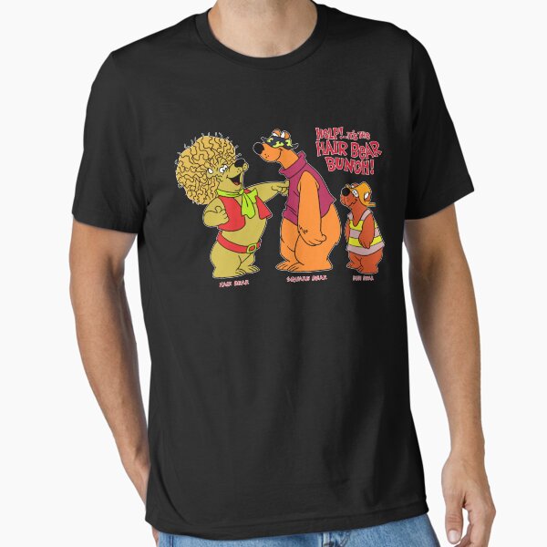 Item preview, Hommage aux années 70 "Help! ... C'est le Hair Bear Bunch !" Série de dessins animés T-shirt classique designed and sold by tammypic.