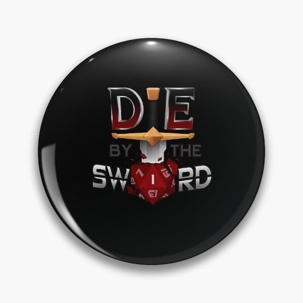 Item preview, Die By the Sword Podcast  designed and sold by HarryJo1525017.
