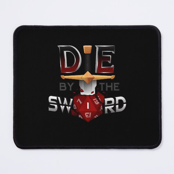 Item preview, Die By the Sword Podcast designed and sold by HarryJo1525017.