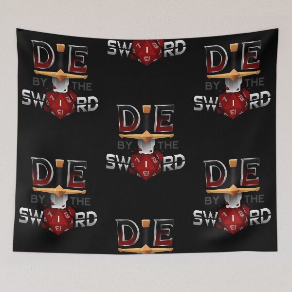 Item preview, Die By the Sword Podcast  designed and sold by HarryJo1525017.