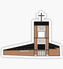 Thomas More College - Mary Seat of Wisdom Chapel Sticker