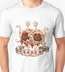 Ramen. Flying spaghetti monster church Unisex T-Shirt