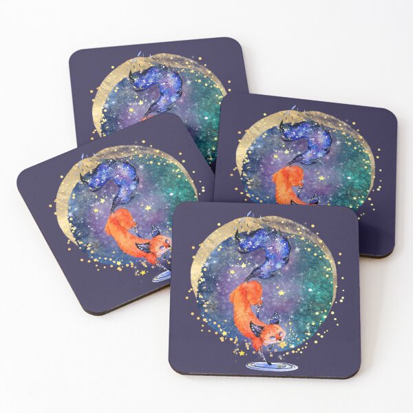 Item preview, Galaxy Dream Realm Fox designed and sold by Holisticfox.