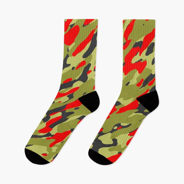 Item preview, Olive Red Camouflage  designed and sold by Tshirtstory.