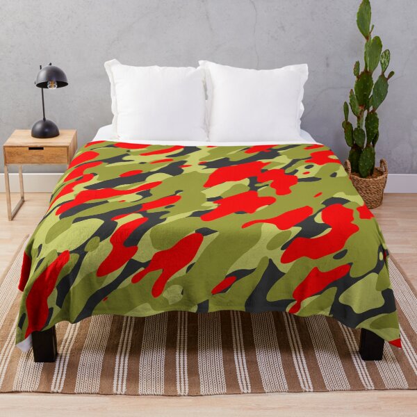 Item preview, Olive Red Camouflage  designed and sold by Tshirtstory.