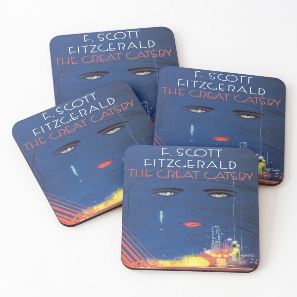 Item preview, The Great Gatsby - Square Book Cover designed and sold by SpartanCell.