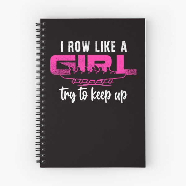 Item preview, Row Like Girl Rowing Boat Crew Paddling Rowboat Kayaking designed and sold by TomGiantDesigns.