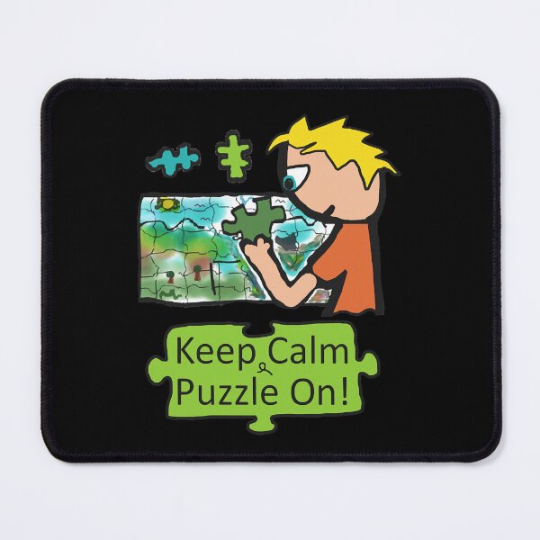 Item preview, Keep Calm Jigsaw Puzzle Funny Gifts designed and sold by NellieSteven7.