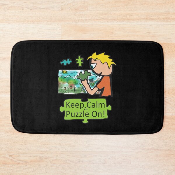 Item preview, Keep Calm Jigsaw Puzzle Funny Gifts designed and sold by NellieSteven7.