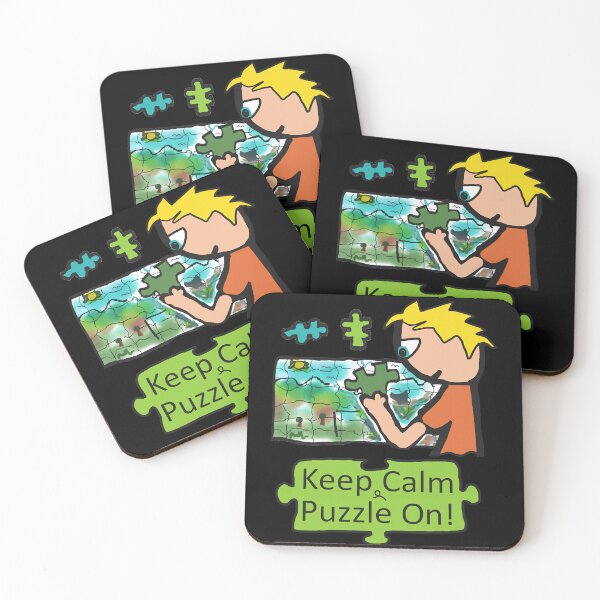 Item preview, Keep Calm Jigsaw Puzzle Funny Gifts designed and sold by NellieSteven7.