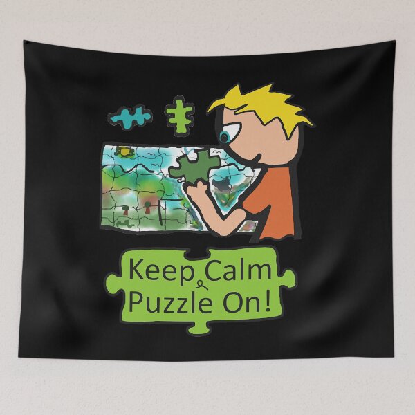 Item preview, Keep Calm Jigsaw Puzzle Funny Gifts designed and sold by NellieSteven7.