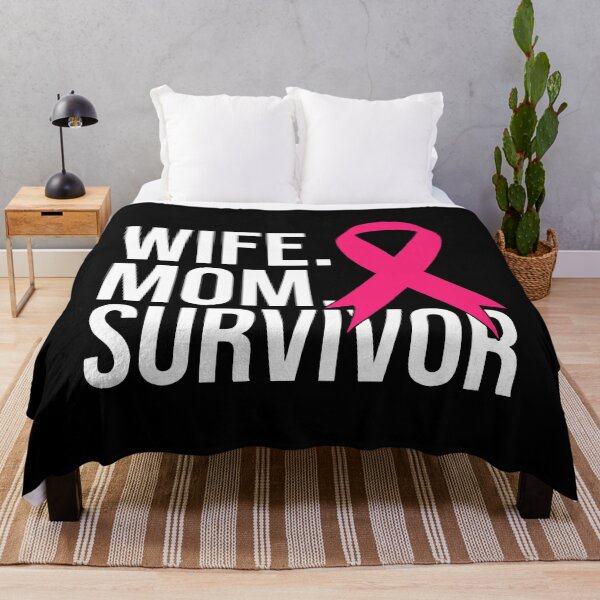 Item preview, Mom Wife Survivor Breast Cancer Awareness designed and sold by BoriJanis.