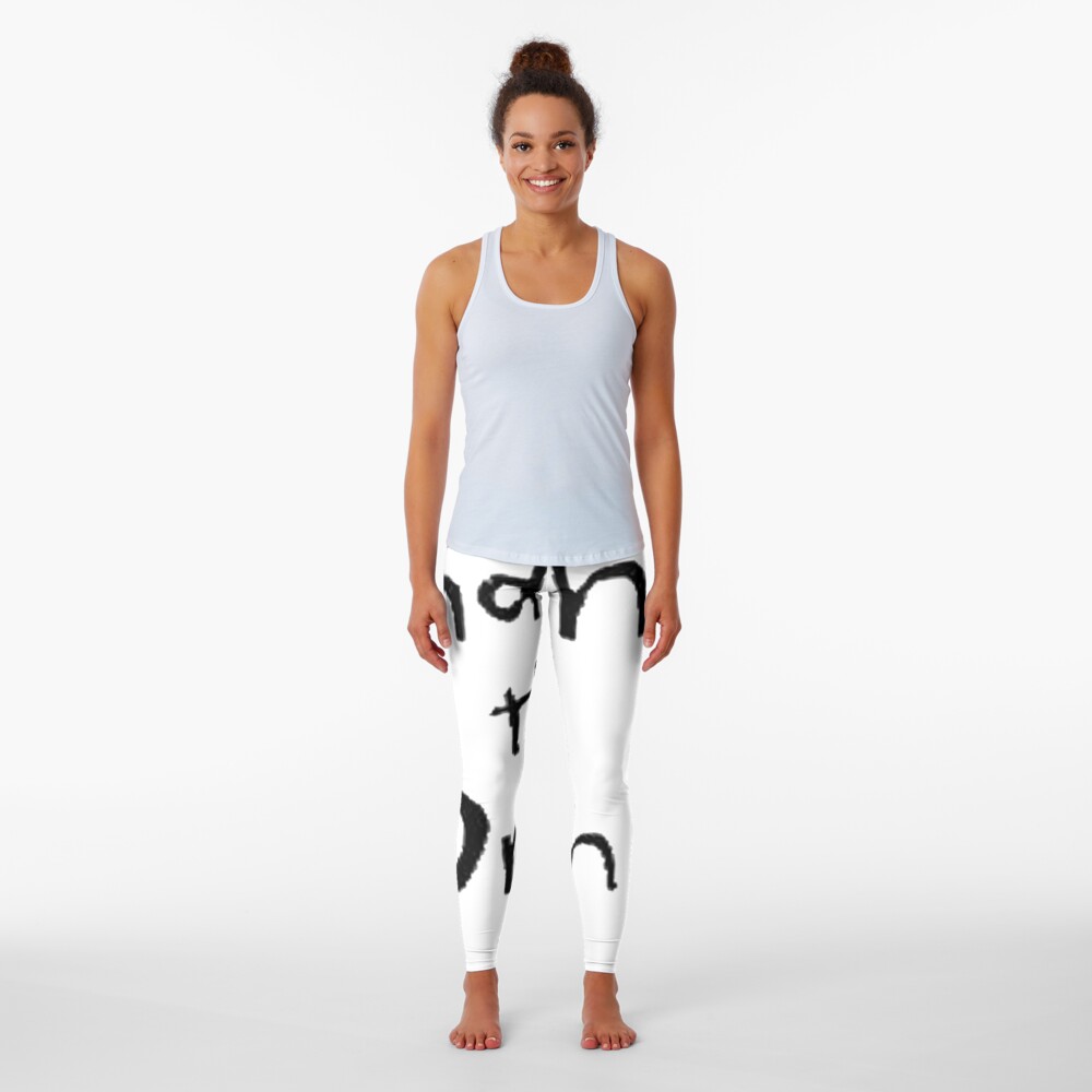 "chafing the dream" Leggings by CalumReid Redbubble