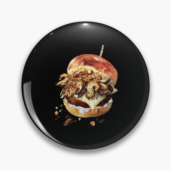 Item preview, Mushroom Beef Burger  designed and sold by HarryJo1525017.