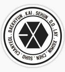 EXO OT9 member Sticker