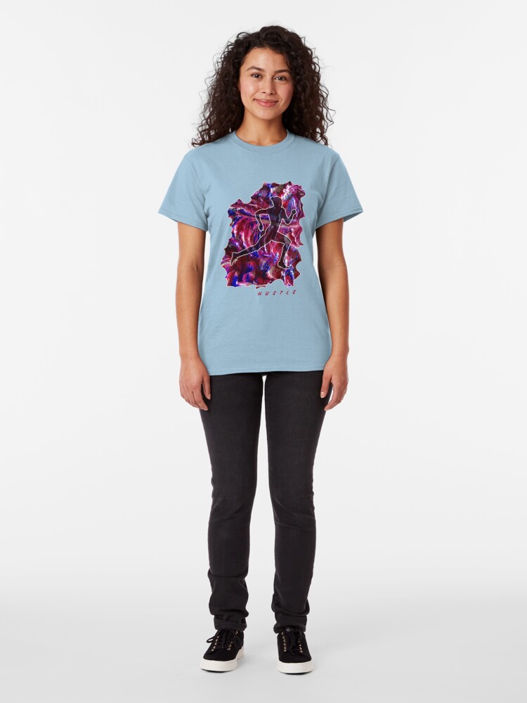 Alternate view of HUSTLE WOMAN RUNNER Classic T-Shirt