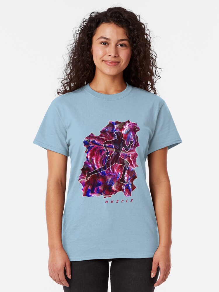 Alternate view of HUSTLE WOMAN RUNNER Classic T-Shirt
