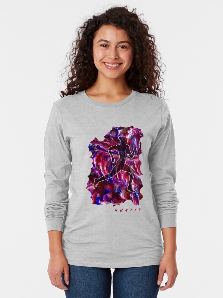 Alternate view of HUSTLE WOMAN RUNNER Long Sleeve T-Shirt