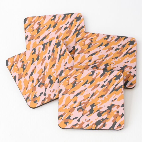 Item preview, Peach golden Yellow Camouflage  designed and sold by Tshirtstory.
