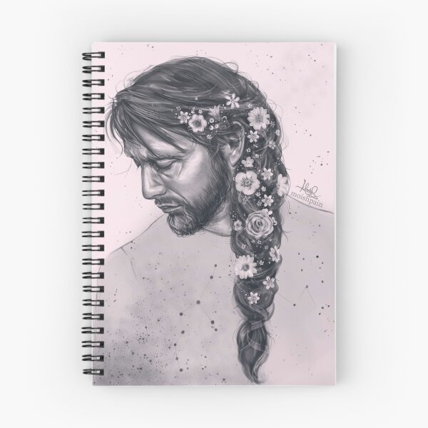 Item preview, Long Hair and Flowers designed and sold by monikagross.
