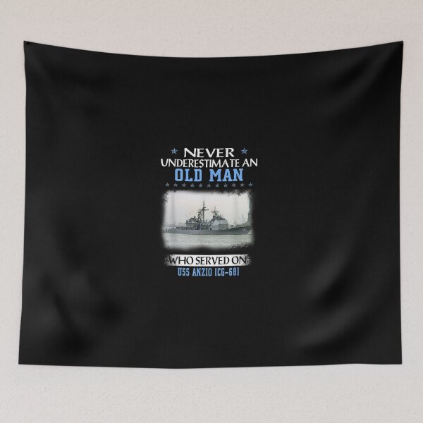 Item preview, USS Anzio CG-68 Ticonderoga Class Cruiser Veteran Father Day T-Shirt designed and sold by AdlerMathias.