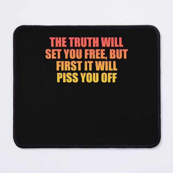 Item preview, Vintage Photograp The Truth Will Set You Free But First It Will Piss You Offretro Wave designed and sold by Keiramorar.