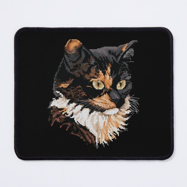 Item preview, Tortoiseshell Cat Cross Stitch  designed and sold by HarryJo1525017.