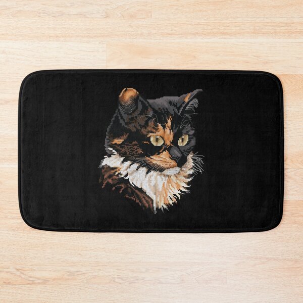 Item preview, Tortoiseshell Cat Cross Stitch  designed and sold by HarryJo1525017.