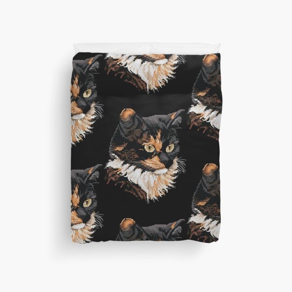 Item preview, Tortoiseshell Cat Cross Stitch designed and sold by HarryJo1525017.