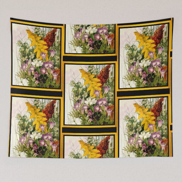Item preview, Vintage Wildflowers Watercolor  designed and sold by GlennBr6249129.