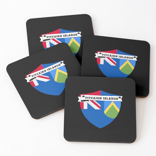 Item preview, PITCAIRN ISLANDS COUNTRY SHIELD, MINIMALIST PITCAIRN ISLANDS FLAG, I LOVE PITCAIRN ISLANDS , BORN IN designed and sold by HarryJo1525017.