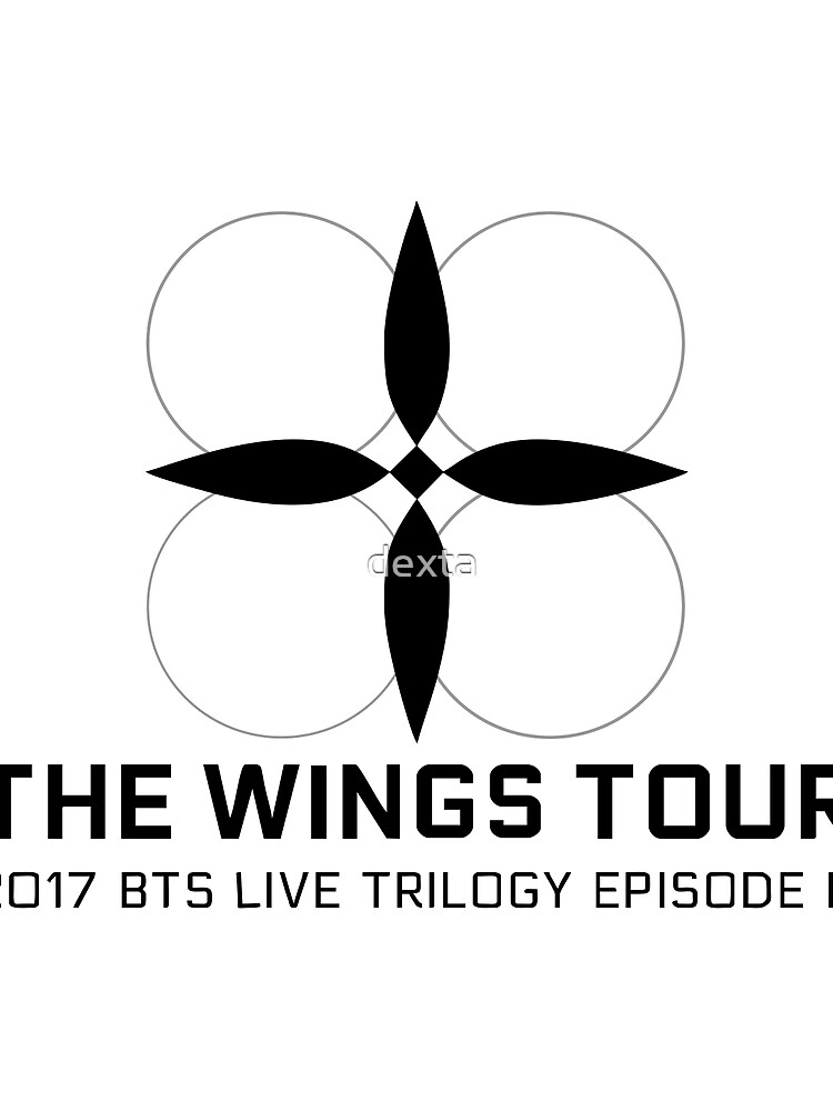 BTS 2017 Wings Final Tour Scarf newest Black