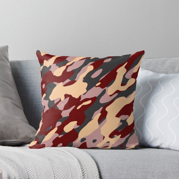Item preview, Maroon Wheat Camouflage  designed and sold by Tshirtstory.