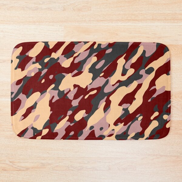 Item preview, Maroon Wheat Camouflage  designed and sold by Tshirtstory.