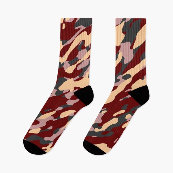 Item preview, Maroon Wheat Camouflage  designed and sold by Tshirtstory.