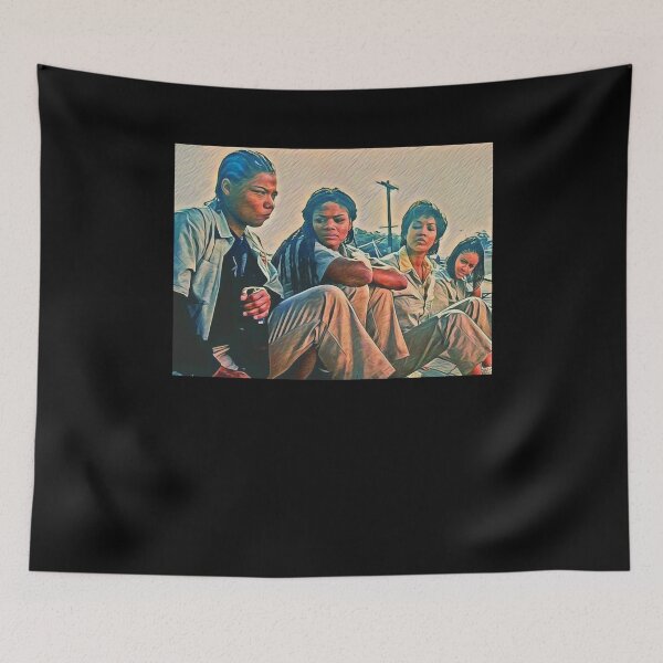 Item preview, Women Men Gangsta Girlz Retro Vintage designed and sold by Keiramorar.