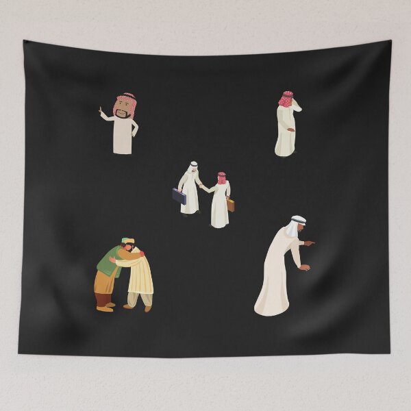 Item preview, Arab Pop Art Sticker designed and sold by virnmjan.