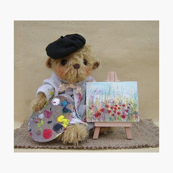 Item preview, Gustave, artist bear - Handmade bears from Teddy Bear Orphans designed and sold by Teddy Bear Orphans .