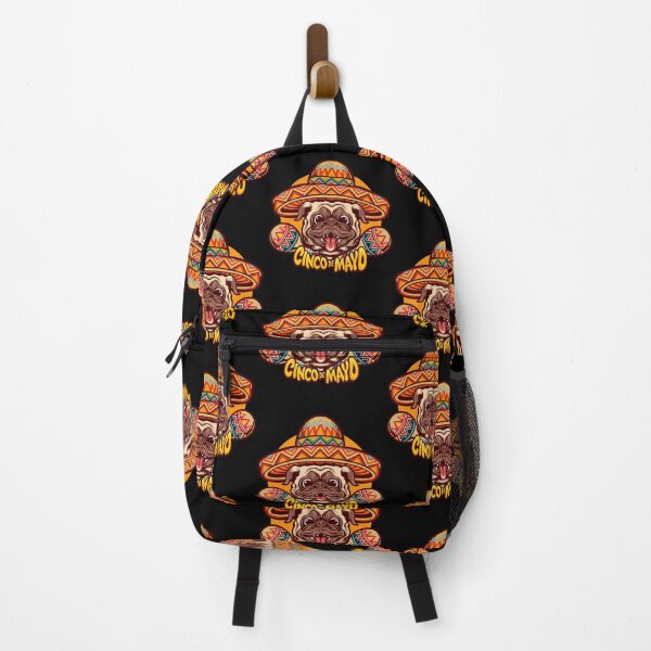 Item preview, Pug Wearing Sombrero, Funny Cinco De Mayo Pug designed and sold by Fabvity.