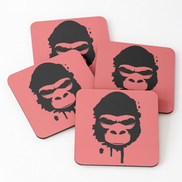 Item preview, A gorilla head Graffiti designed and sold by KunAssencio.