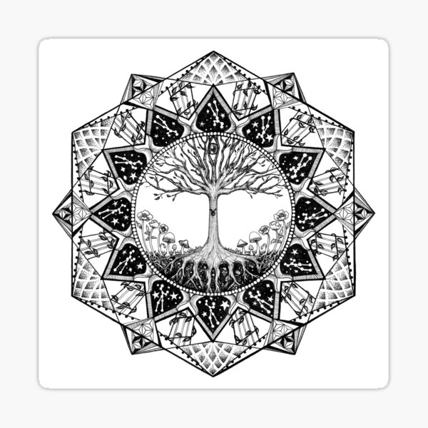 Item preview, Taurus Zodiac Mandala designed and sold by atirahope.