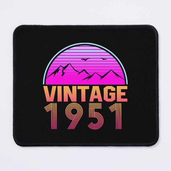 Item preview, Retrowave Vintage 1951 Birthday Gift Idea  designed and sold by DanielH3816457.
