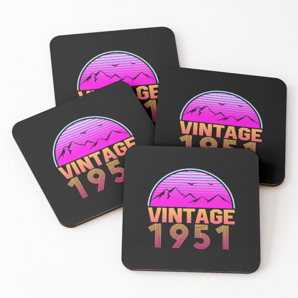 Item preview, Retrowave Vintage 1951 Birthday Gift Idea  designed and sold by DanielH3816457.