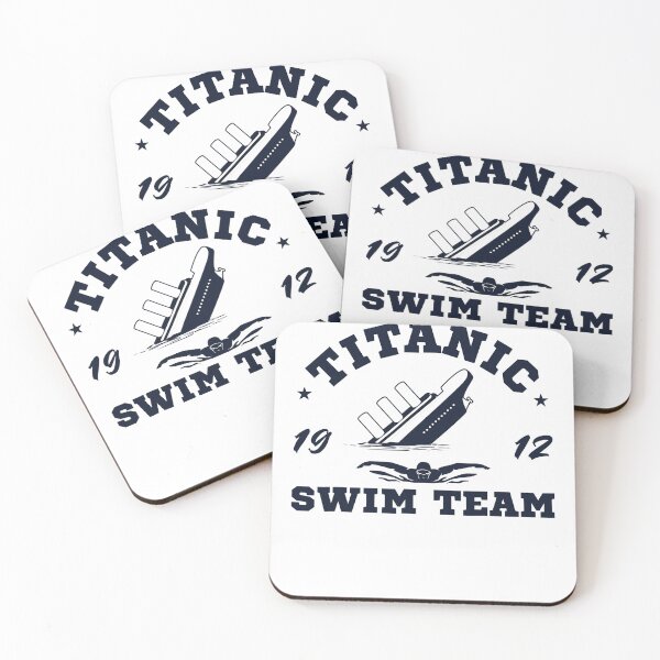 Item preview, Titanic Swim Team 1912 Swimming Humor Swim Coach designed and sold by fostebris.