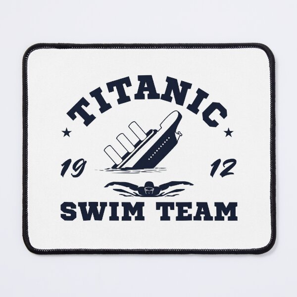 Item preview, Titanic Swim Team 1912 Swimming Humor Swim Coach designed and sold by fostebris.