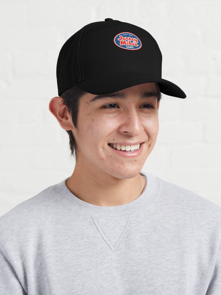 Jersey Mike's Subs, Jersey Mike Logo Baseball Cap | Redbubble