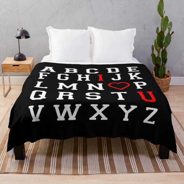 Item preview, I Love You Alphabet designed and sold by MakeItTrend.