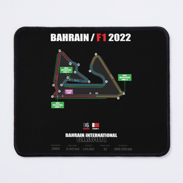 Item preview, formula1, f1, f1driver, racing, bahrain, round1, Formula1, motorsport, automovilismo, F12022, lec16, lec, Bahrain International Circuit designed and sold by OK COOL.